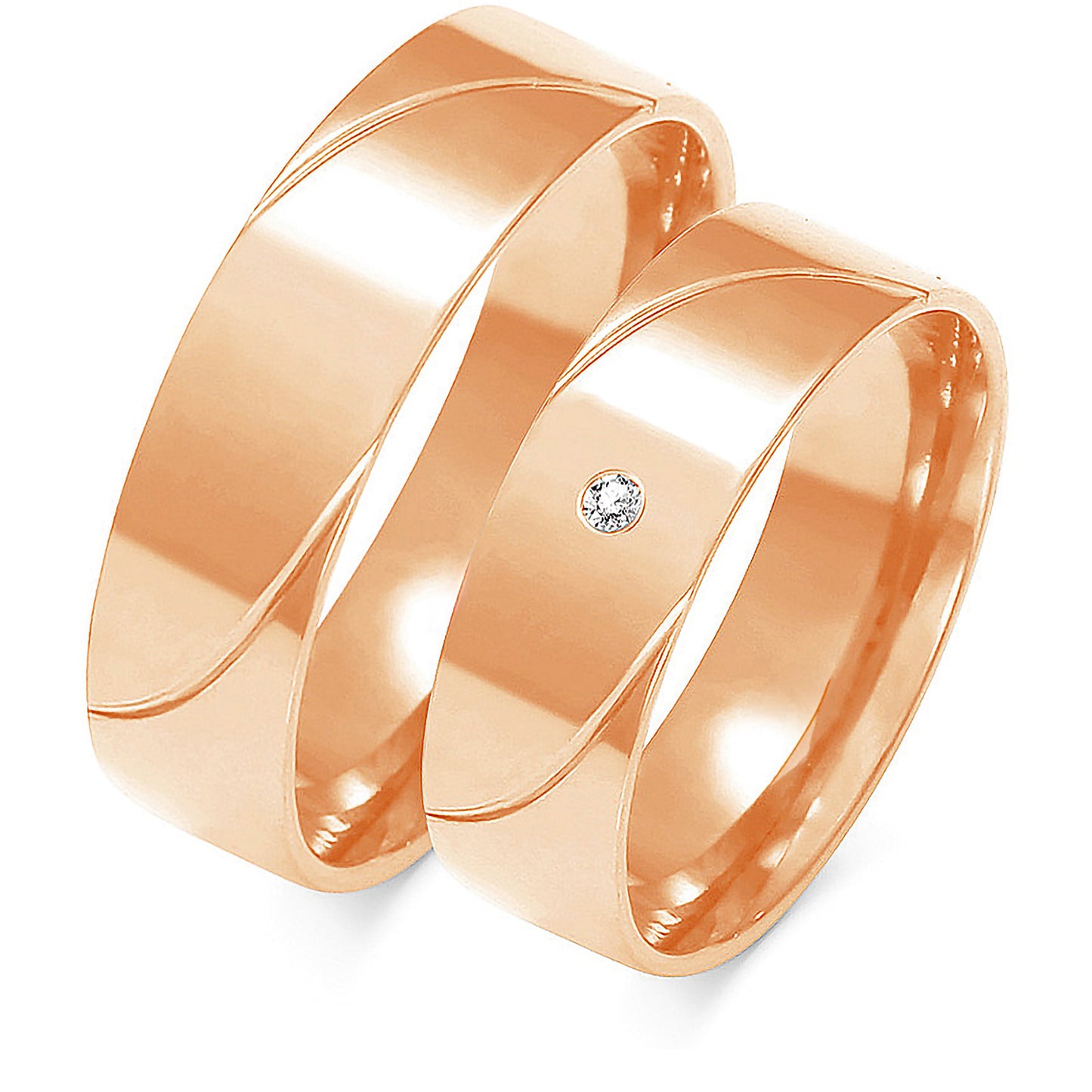 Liora 6.00 mm + 6.00 mm - 0,014 ct. Diamanten