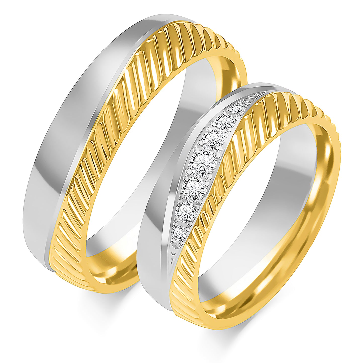 Jessanora 6.00 mm + 6.00 mm - 2,378 ct. Diamanten