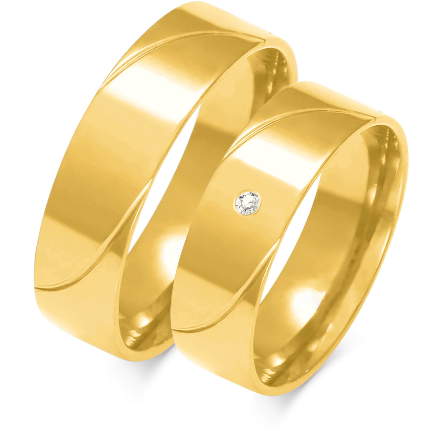 Liora 6.00 mm + 6.00 mm - 0,014 ct. Diamanten
