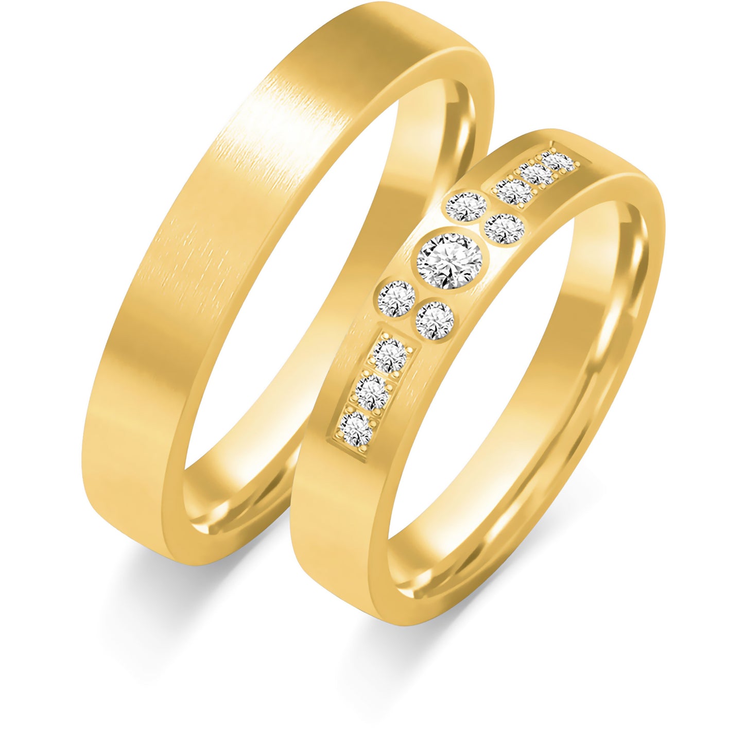 Wendora 4.00 mm + 4.00 mm - 0,175 ct. Diamanten