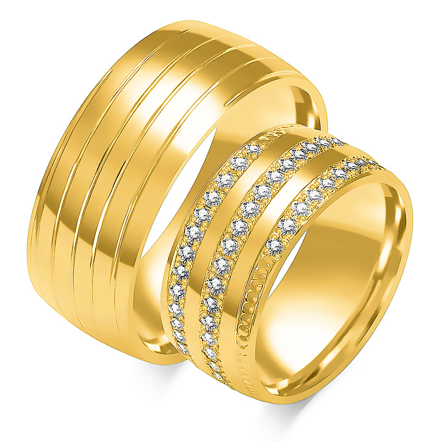 Odelina 9.00 mm + 9.00 mm - 0,711 ct. Diamanten