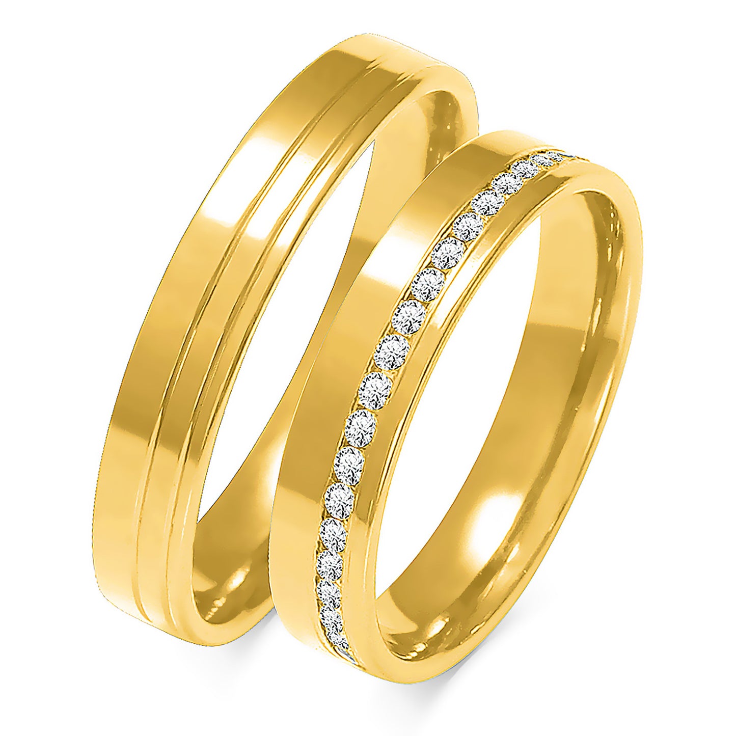 Carmis 4.00 mm + 4.00 mm - 0,36 ct. Diamanten