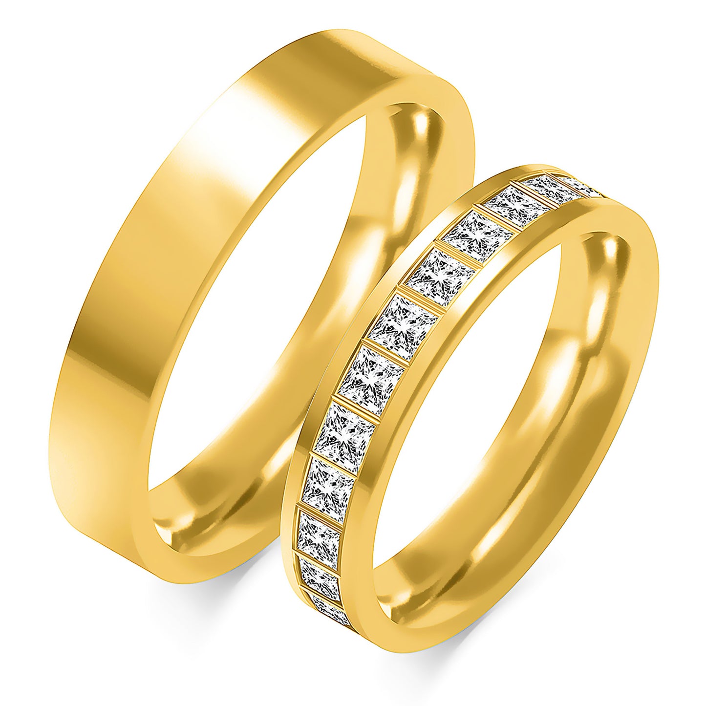 Ivellia 4.50 mm + 4.50 mm - 3,366 ct. Diamanten