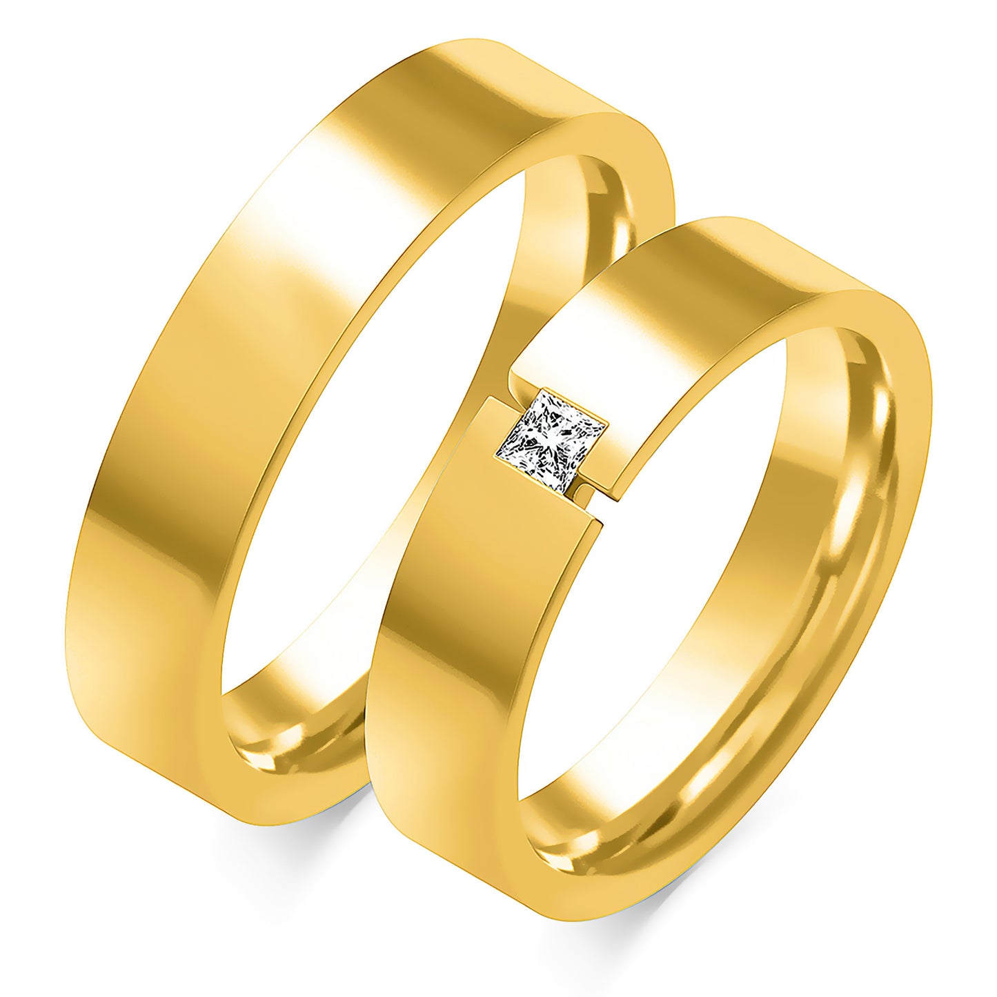Nerivelle 5.00 mm + 5.00 mm - 0,153 ct. Diamanten