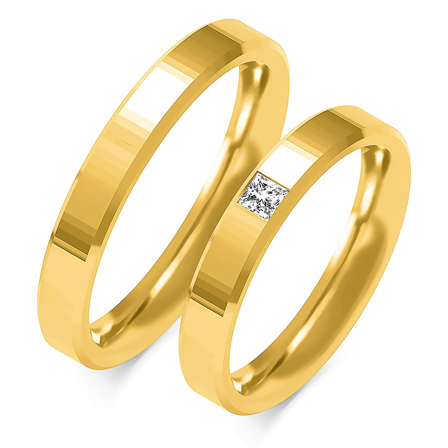 Serelisse 3.50 mm + 3.50 mm - 0,153 ct. Diamanten