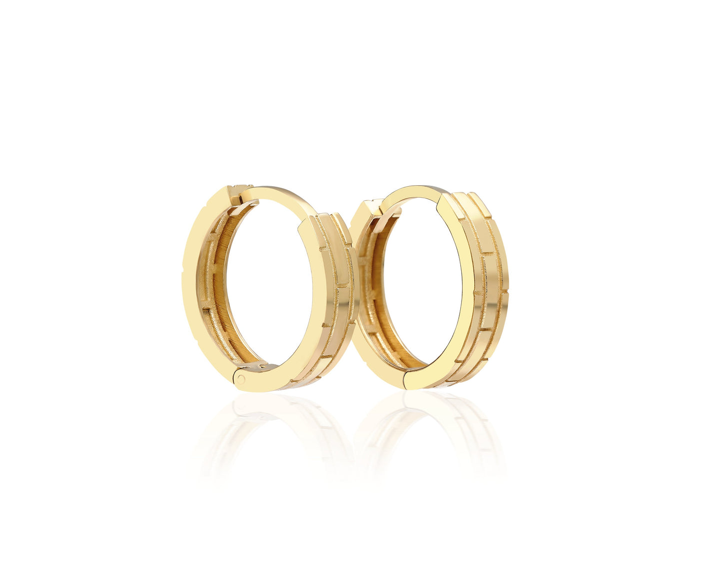 Ohrringe 14 Karat 585 – Echtgold Damen Ohrringe