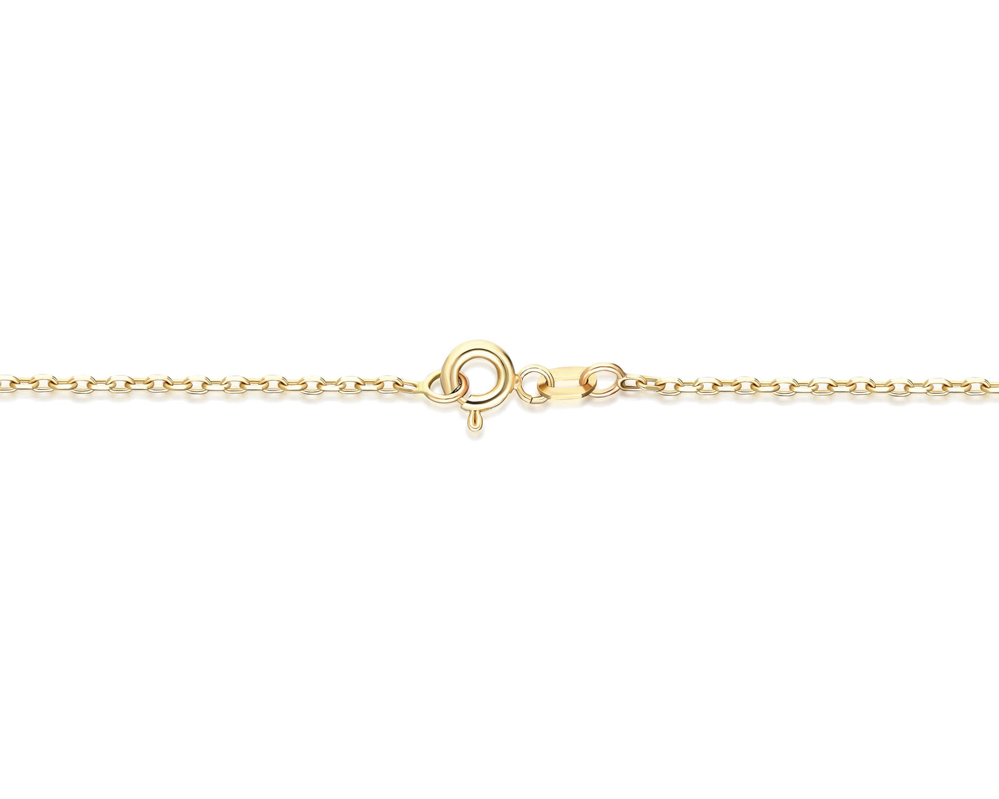 Halskette 14 Karat 585 Gold Ankerkette für Frauen – Feine Echtgold Damen Halskette