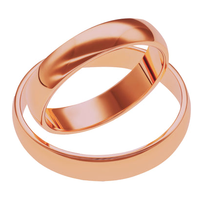Klassisch 4.0 + 4.0 mm poliert
