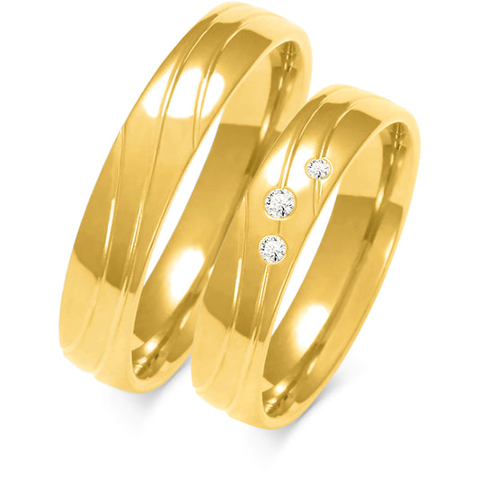 Orbis 4.50 mm + 4.50 mm - 0,045 ct. Diamanten