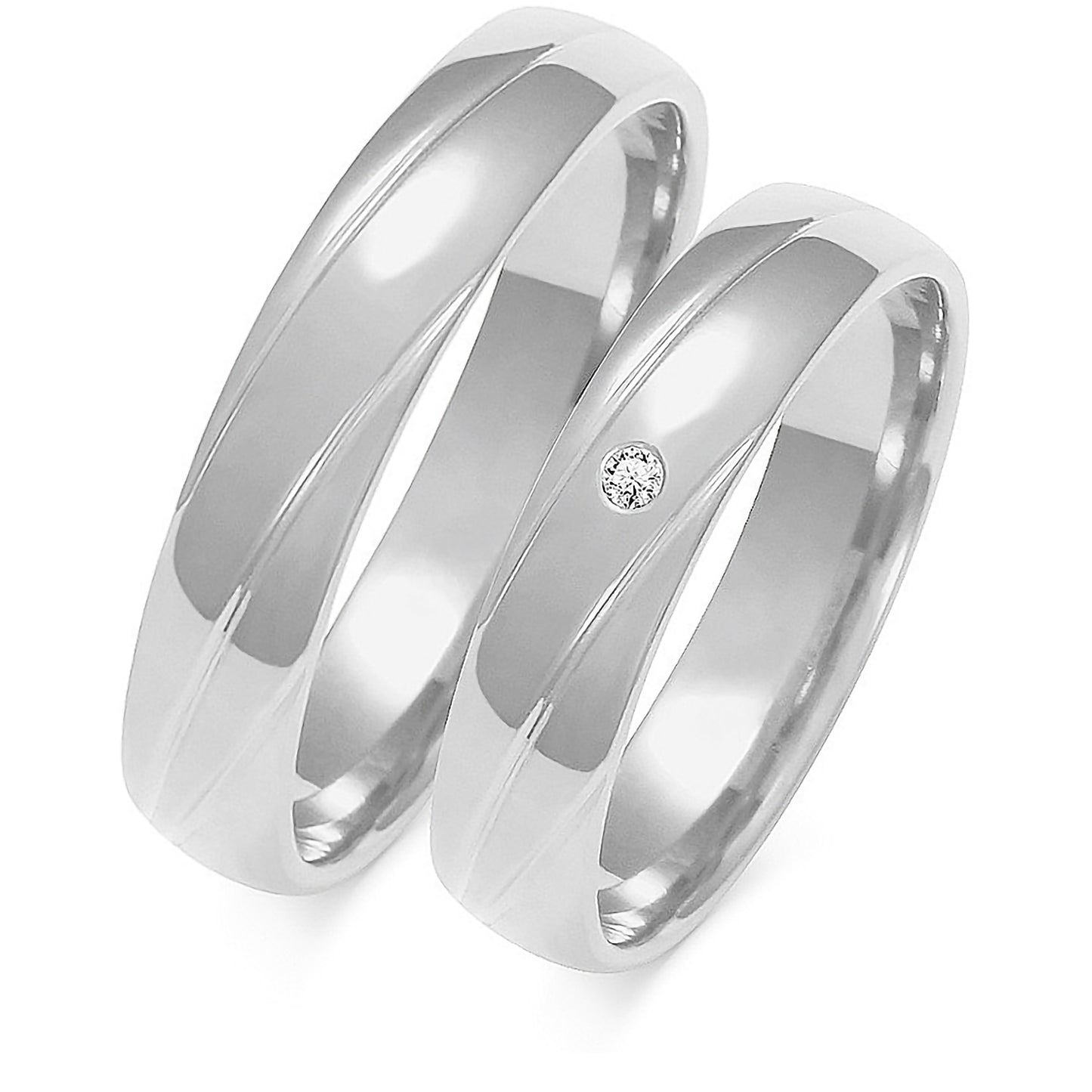 Fortis 4.50 mm + 4.50 mm - 0,014 ct. Diamanten