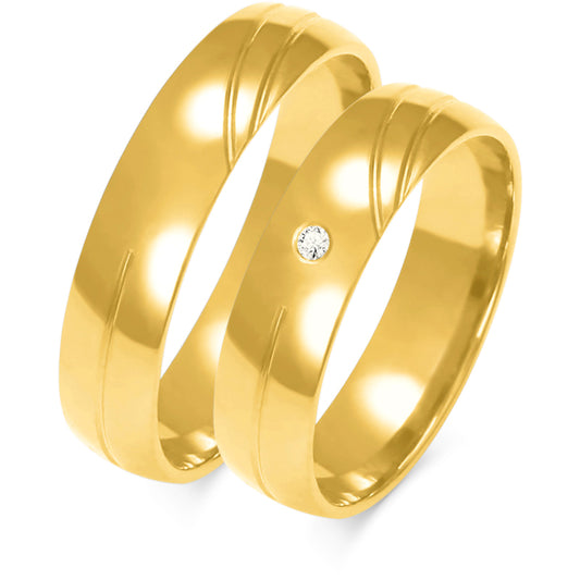 Sylva 5.00 mm + 5.00 mm - 0,014 ct. Diamanten