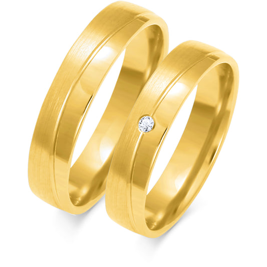 Aurelia Nova 4.50 mm + 4.50 mm - 0,022 ct. Diamanten