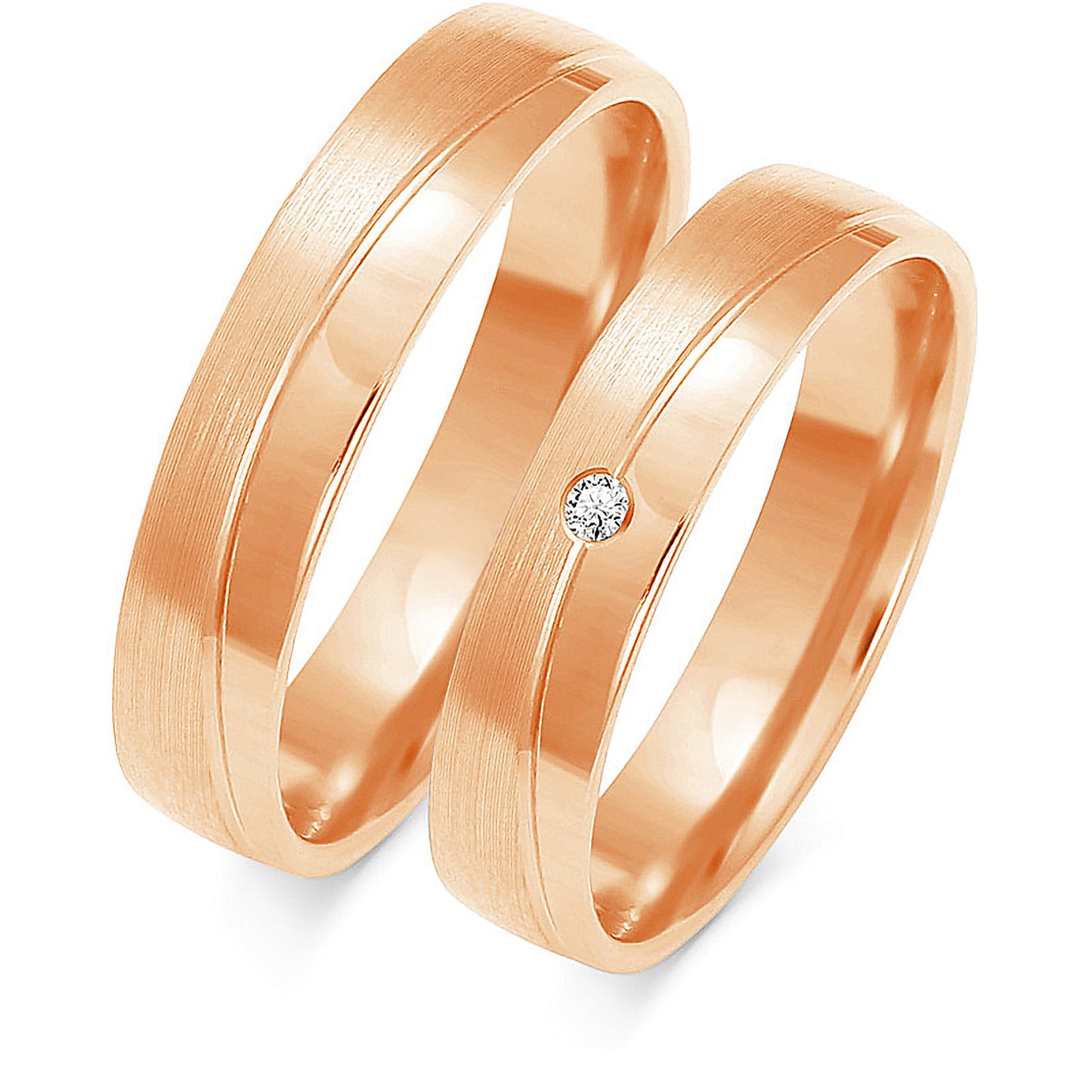 Aurelia Nova 4.50 mm + 4.50 mm - 0,022 ct. Diamanten