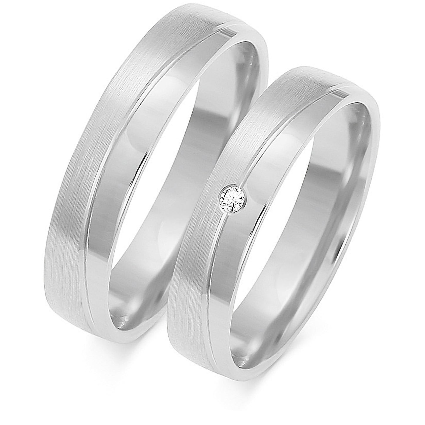 Aurelia Nova 4.50 mm + 4.50 mm - 0,022 ct. Diamanten
