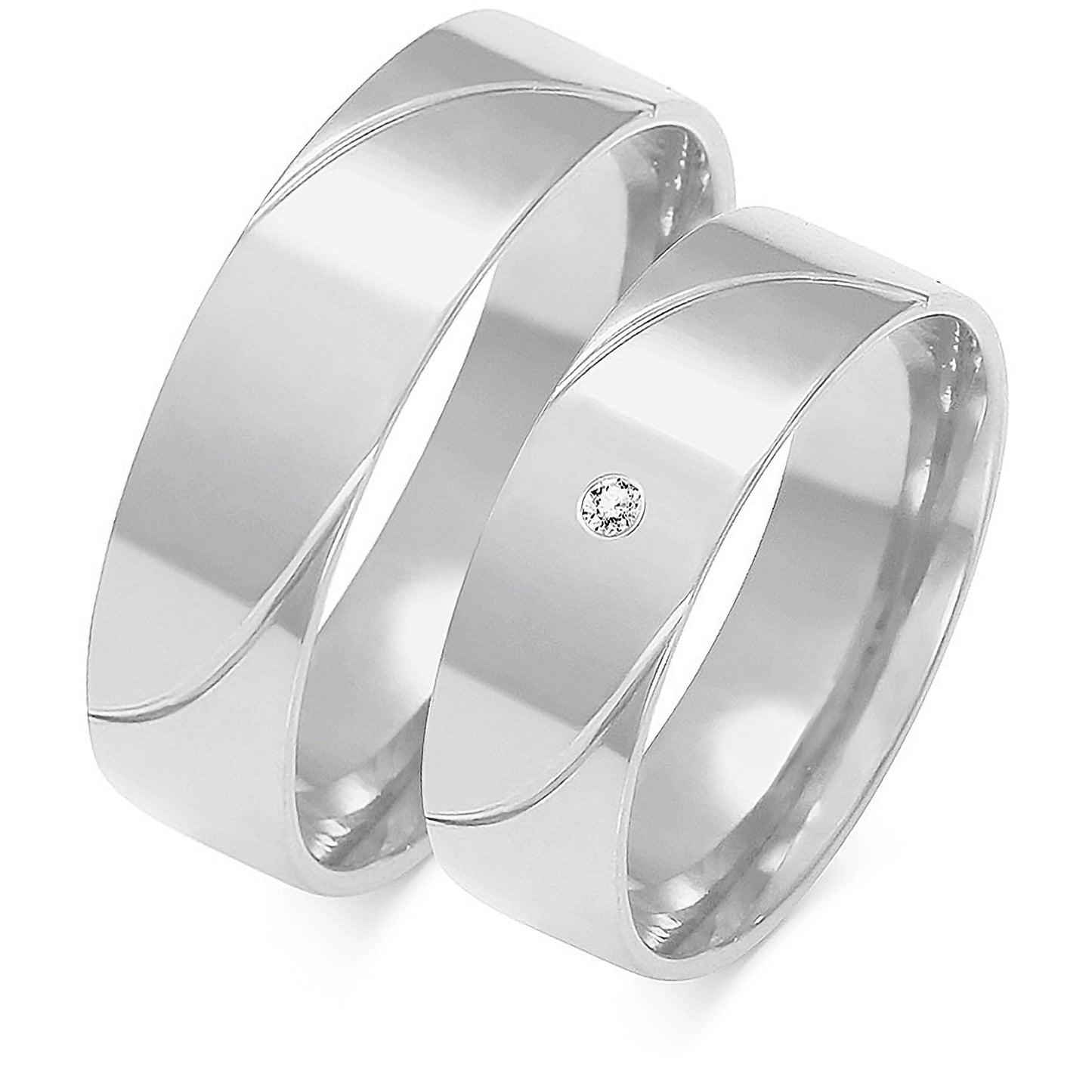 Liora 6.00 mm + 6.00 mm - 0,014 ct. Diamanten