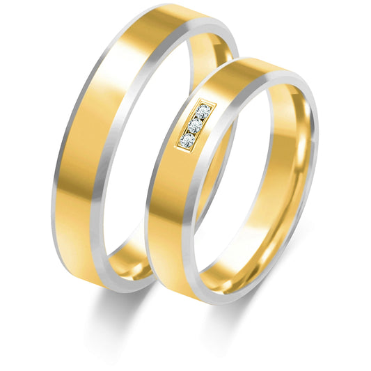 Zelara 4.50 mm + 4.50 mm - 0,027 ct. Diamanten