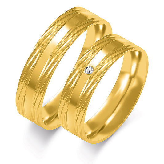 Ophira 5.50 mm + 5.50 mm - 0,014 ct. Diamanten