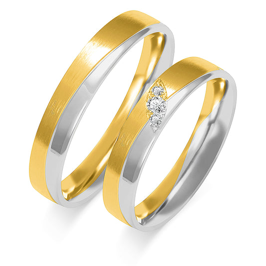 Kaelith 4.00 mm + 4.00 mm - 0,04 ct. Diamanten