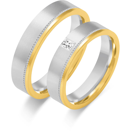 Faelora 5.00 mm + 5.00 mm - 3 ct. Diamanten