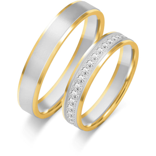 Kallista 4.00 mm + 4.00 mm - 0,28 ct. Diamanten