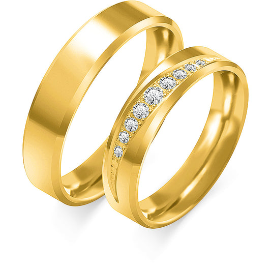 Ysolde 5.00 mm + 5.00 mm - 0,141 ct. Diamanten
