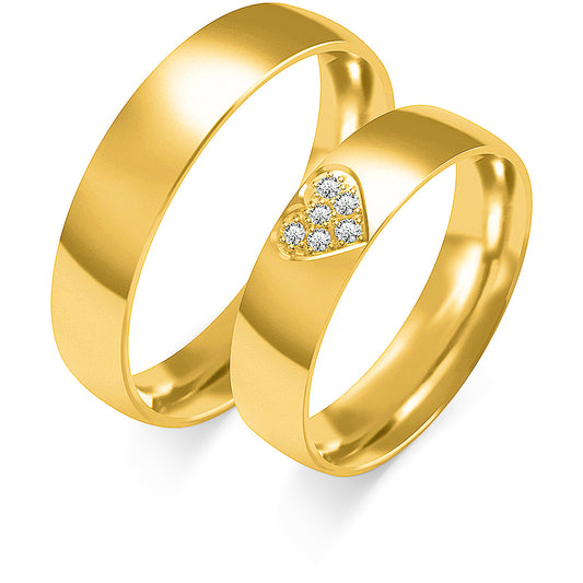 Bianca 5.00 mm + 5.00 mm - 0,054 ct. Diamanten