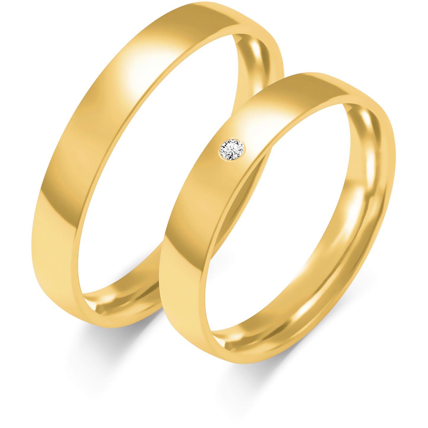 Xenia 3.50 mm + 3.50 mm - 0,014 ct. Diamanten