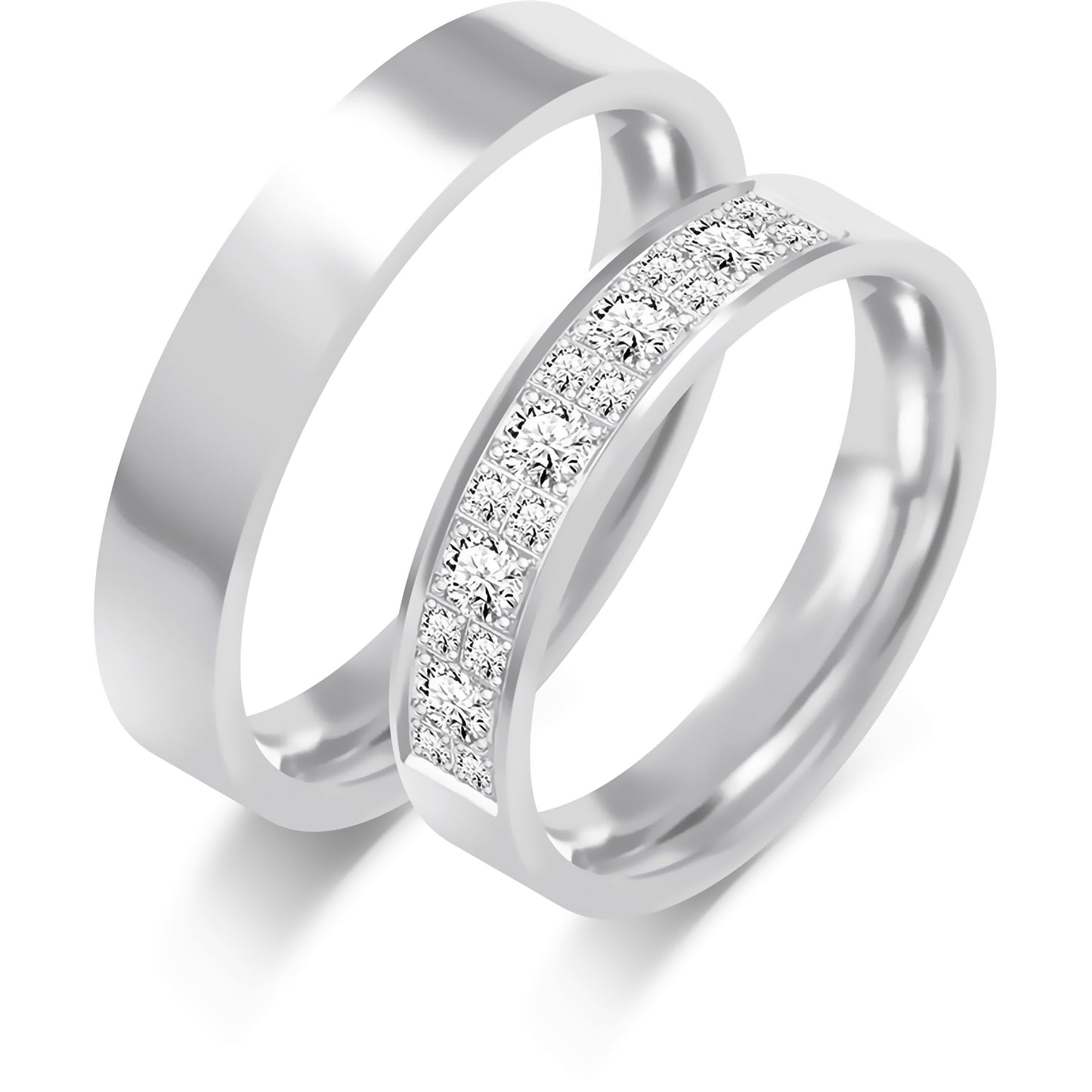 Adeluna 4.50 mm + 4.50 mm - 0,433 ct. Diamanten