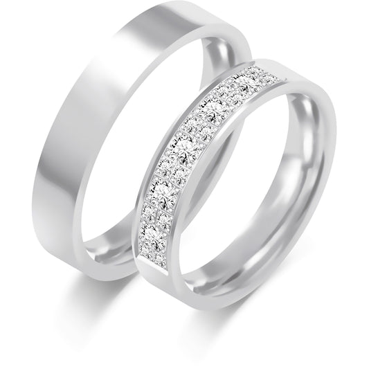 Adeluna 4.50 mm + 4.50 mm - 0,433 ct. Diamanten