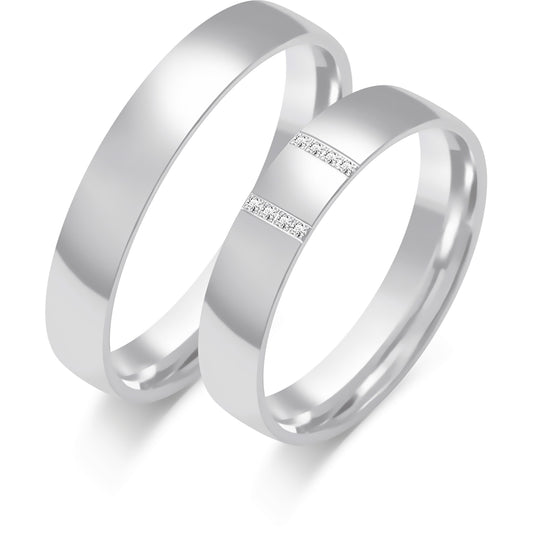 Ismara 4.00 mm + 4.00 mm - 0,08 ct. Diamanten