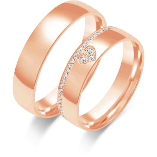 Samaris 5.00 mm + 5.00 mm - 0,647 ct. Diamanten