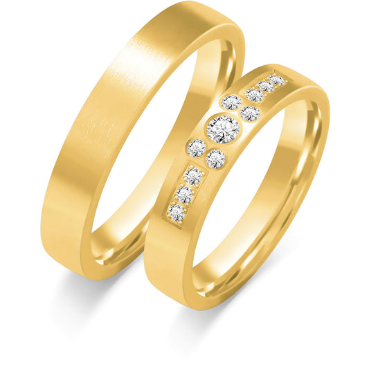 Wendora 4.00 mm + 4.00 mm - 0,175 ct. Diamanten