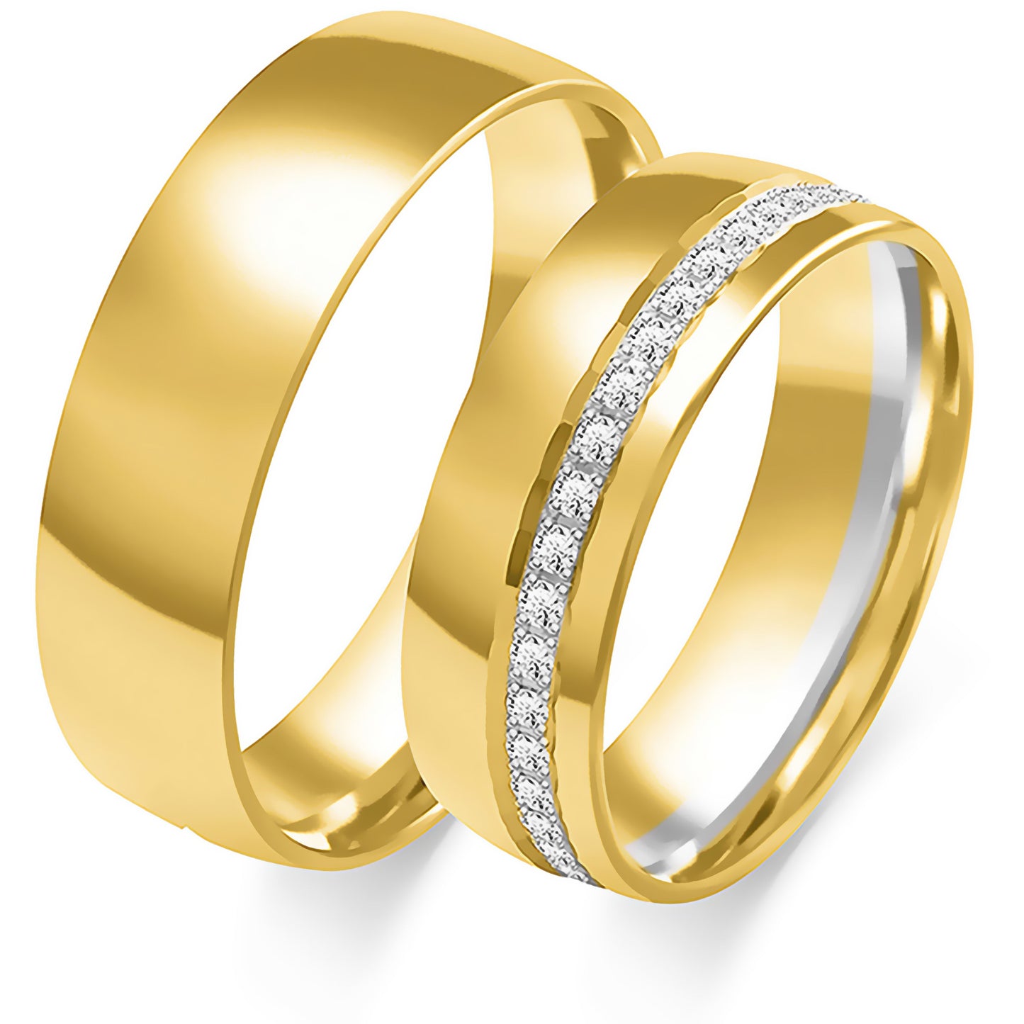 Arcelia 6.00 mm + 6.00 mm - 0,369 ct. Diamanten