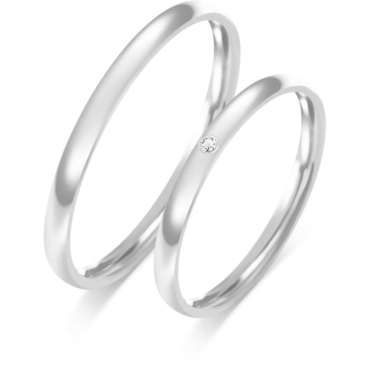 Ariane 2.00 mm + 2.00 mm - 0,009 ct. Diamanten