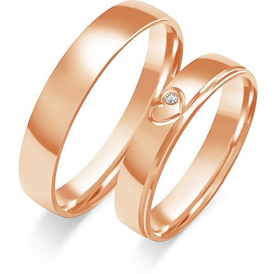 Jasmina 4.00 mm + 4.00 mm - 0,009 ct. Diamanten