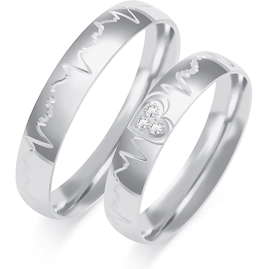 Julianna 4.00 mm + 4.00 mm - 0,027 ct. Diamanten