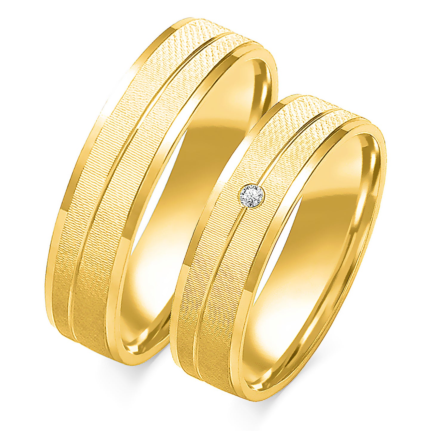 Seraphira 5.50 mm + 5.50 mm - 150 ct. Diamanten