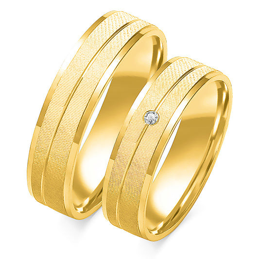 Seraphira 5.50 mm + 5.50 mm - 150 ct. Diamanten
