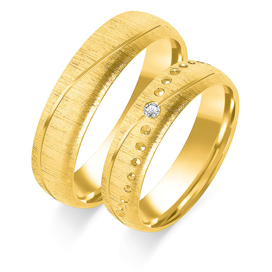 Venantia 5.00 mm + 5.00 mm - 0,022 ct. Diamanten