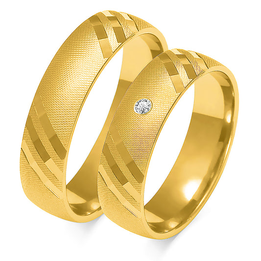 Willamine 5.50 mm + 5.50 mm - 0,022 ct. Diamanten