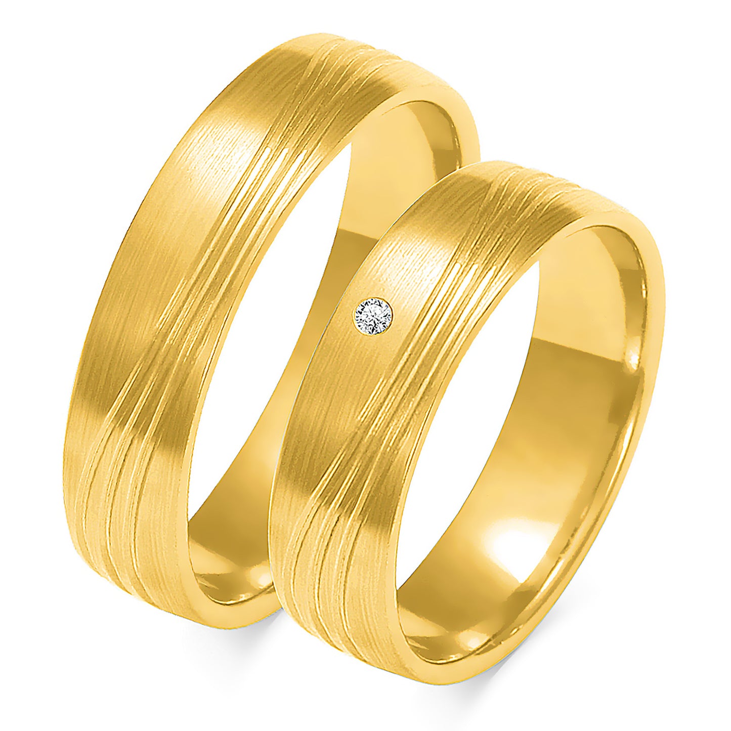 Zorina 5.00 mm + 5.00 mm - 0,014 ct. Diamanten