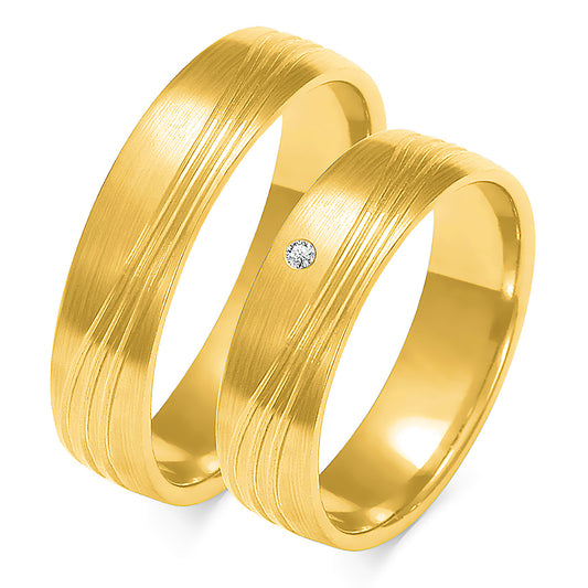 Zorina 5.00 mm + 5.00 mm - 0,014 ct. Diamanten