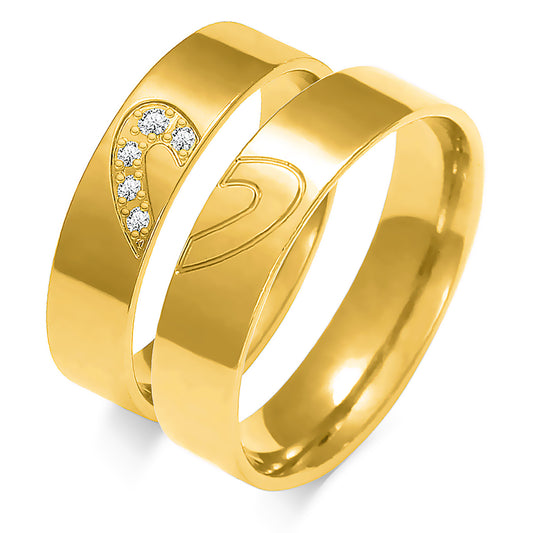 Amadéa 5.00 mm + 5.00 mm - 0,05 ct. Diamanten
