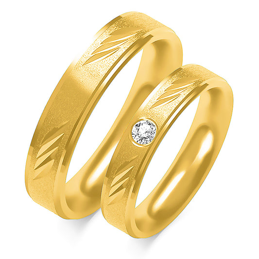 Darielle 4.50 mm + 4.50 mm - 3 ct. Diamanten