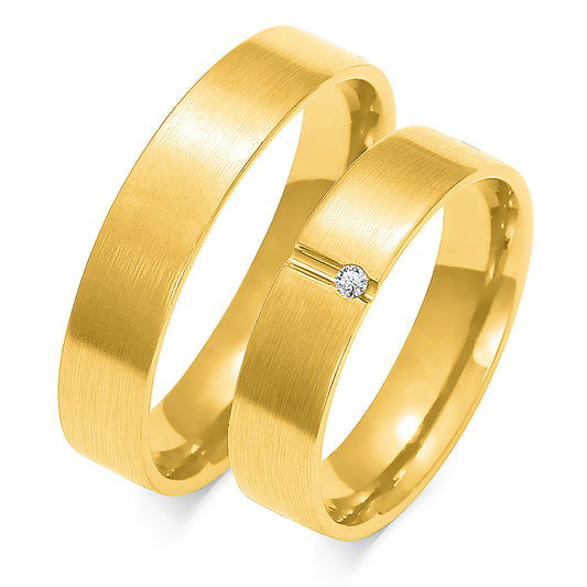 Galatea 5.00 mm + 5.00 mm - 0,014 ct. Diamanten