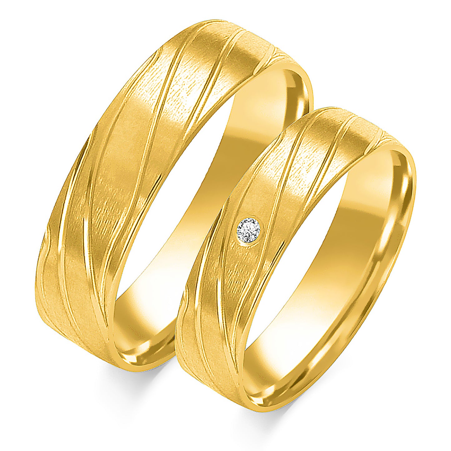 Janessia 5.00 mm + 5.00 mm - 0,014 ct. Diamanten