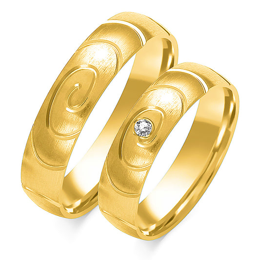 Madelisa 5.00 mm + 5.00 mm - 0,022 ct. Diamanten