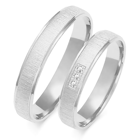 Marilune 4.00 mm + 4.00 mm - 0,027 ct. Diamanten