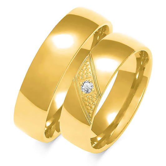 Nadienne 6.00 mm + 6.00 mm - 2,25 ct. Diamanten