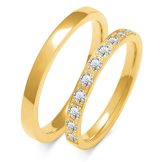 Novalina 2.50 mm + 2.50 mm - 22,5 ct. Diamanten